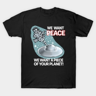 Flying Saucer Ray Gun T-Shirt